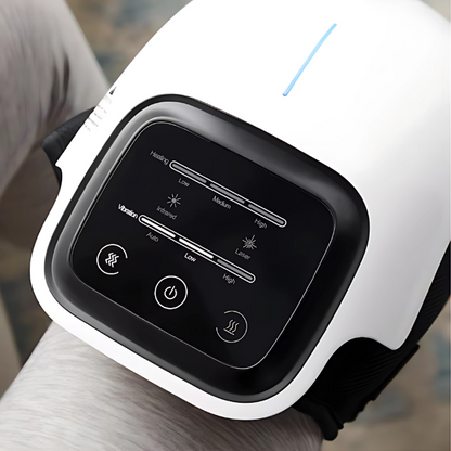 KneeRenew™ – 4‑in‑1 Knee Therapy: Heat, Red Light, Vibration & Compression